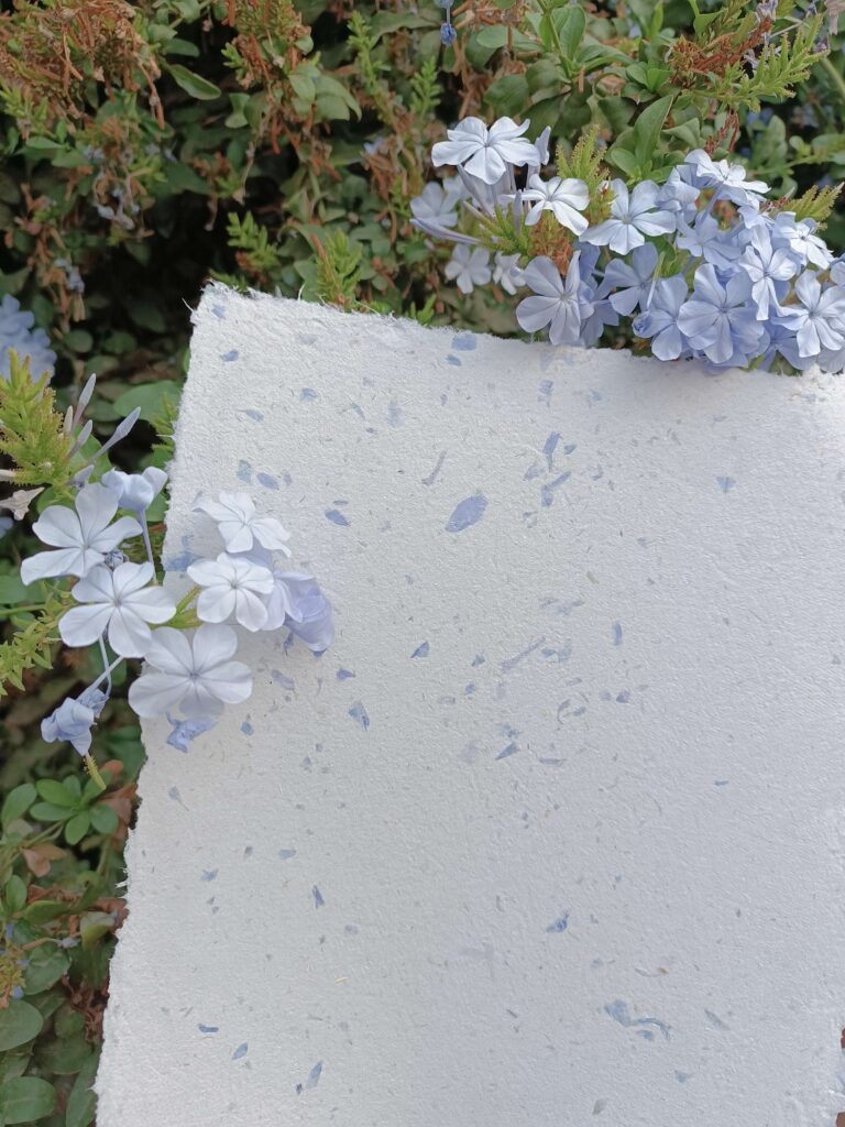 Papel artesanal reciclado