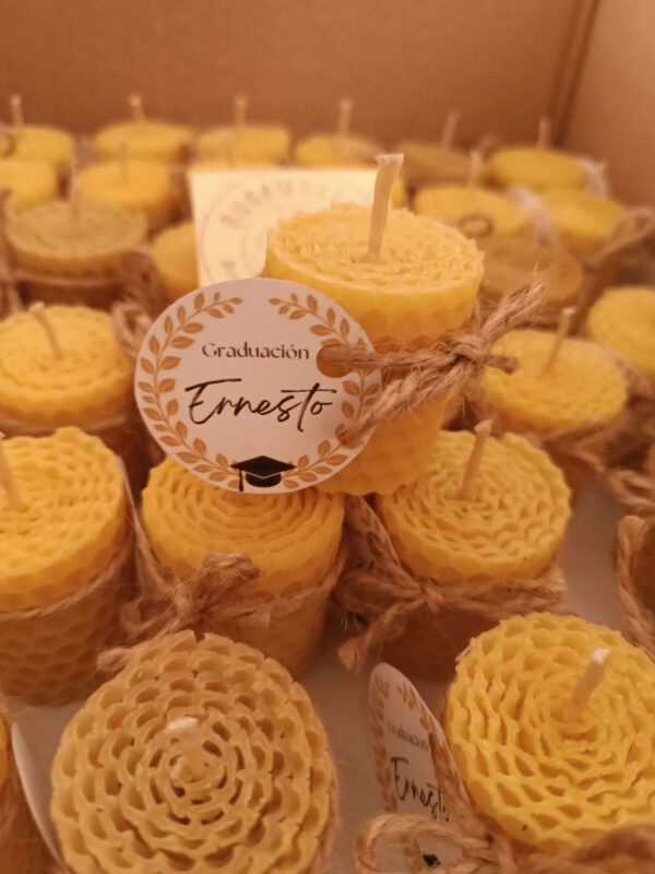 Docena de Velas de Miel