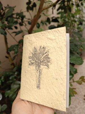 Libreta Sencilla de Papel Reciclado (Tamaño A6)
